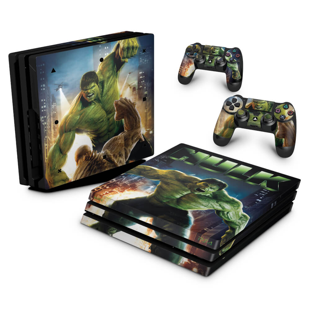 Skin Anti-Rage PS4 Pro - Hulk