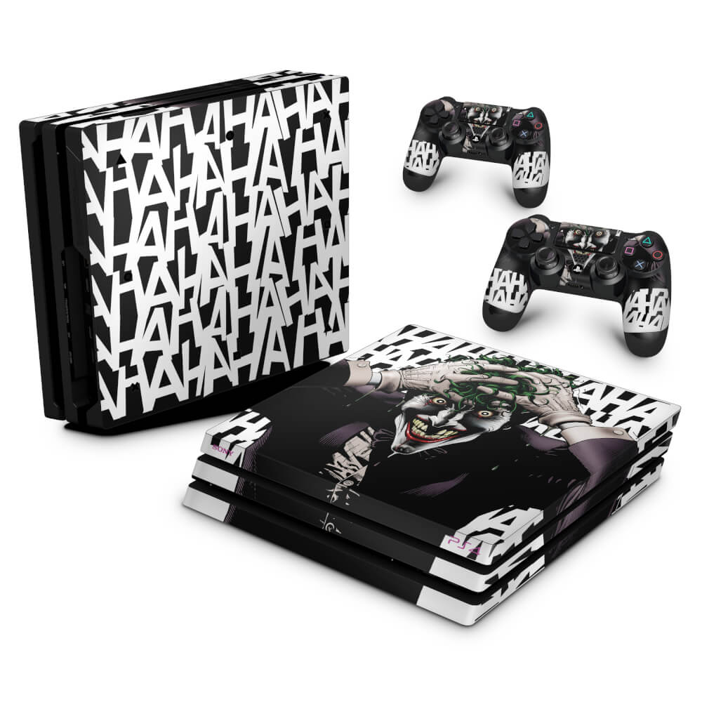 Skin Anti-Rage PS4 Pro - Joker Coringa Batman