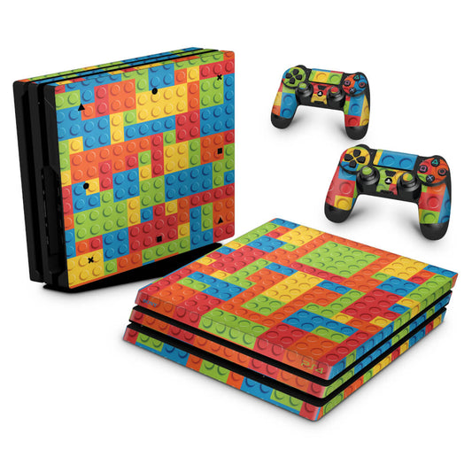 Skin Anti-Rage PS4 Pro - Lego peça