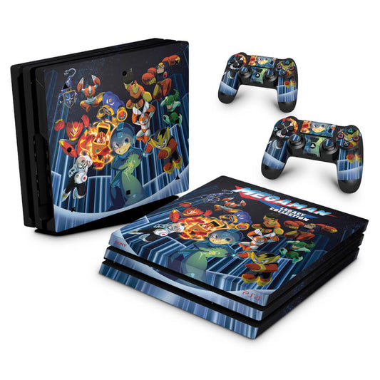 Skin Anti-Rage PS4 Pro - Megaman Legacy Collection