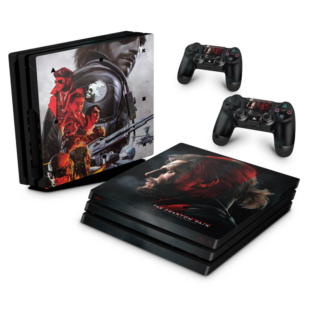 Skin Anti-Rage PS4 Pro - Metal Gear Solid 5: The Phantom Pain