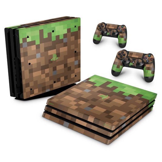 Skin Anti-Rage PS4 Pro - Minecraft