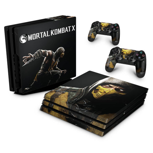 Skin Anti-Rage PS4 Pro - Mortal Kombat X