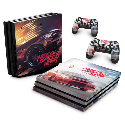 Skin Anti-Rage PS4 Pro - Need For Speed Payback