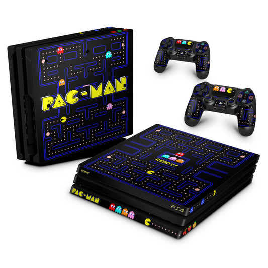Skin Anti-Rage PS4 Pro - Pac Man