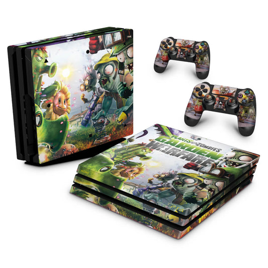 Skin Anti-Rage PS4 Pro - Plants Vs Zombies Garden Warfare