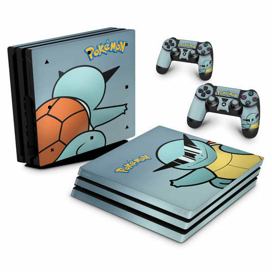 Skin Anti-Rage PS4 Pro - Pokemon Squirtle