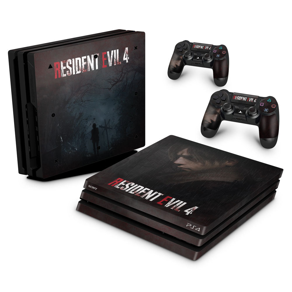 Skin Anti-Rage PS4 Pro - Resident Evil 4 Remake