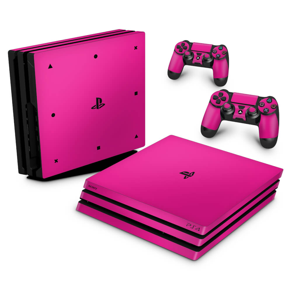 Skin Anti-Rage PS4 Pro - Rosa Pink