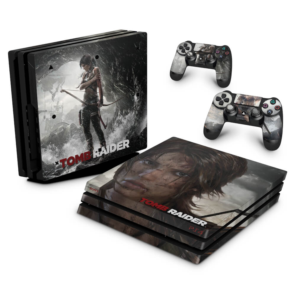 Skin Anti-Rage PS4 Pro - Tomb Raider