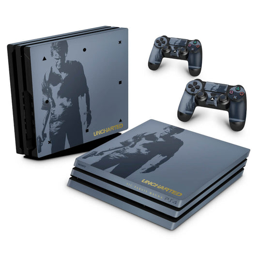 Skin Anti-Rage PS4 Pro - Uncharted 4 Limited Edition