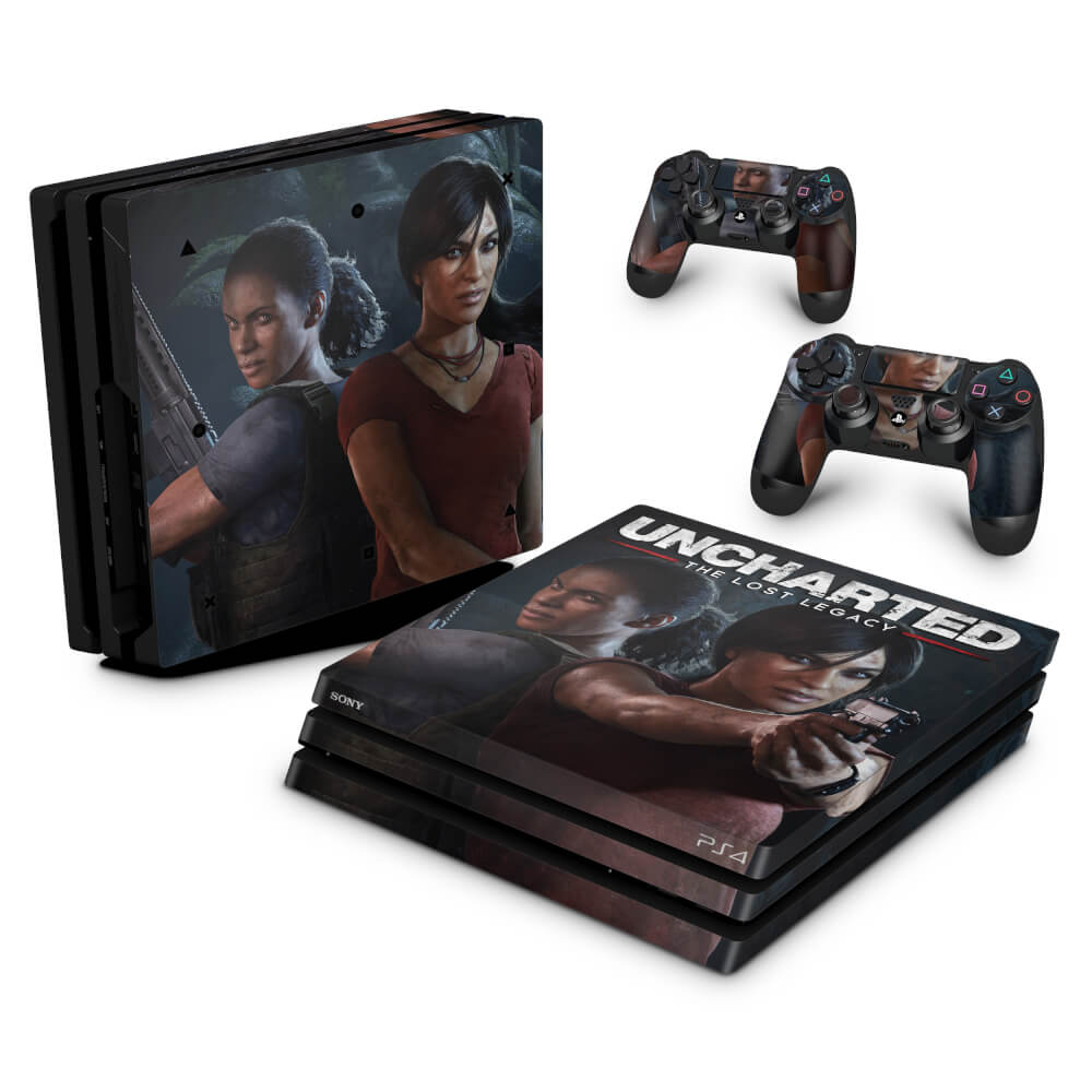 Skin Anti-Rage PS4 Pro - Uncharted Lost Legacy
