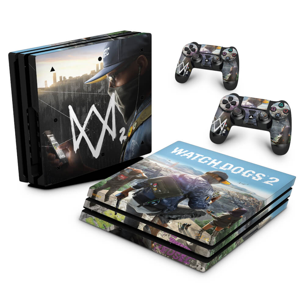Skin Anti-Rage PS4 Pro - Watch Dogs 2
