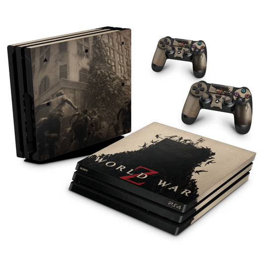 Skin Anti-Rage PS4 Pro - World War Z