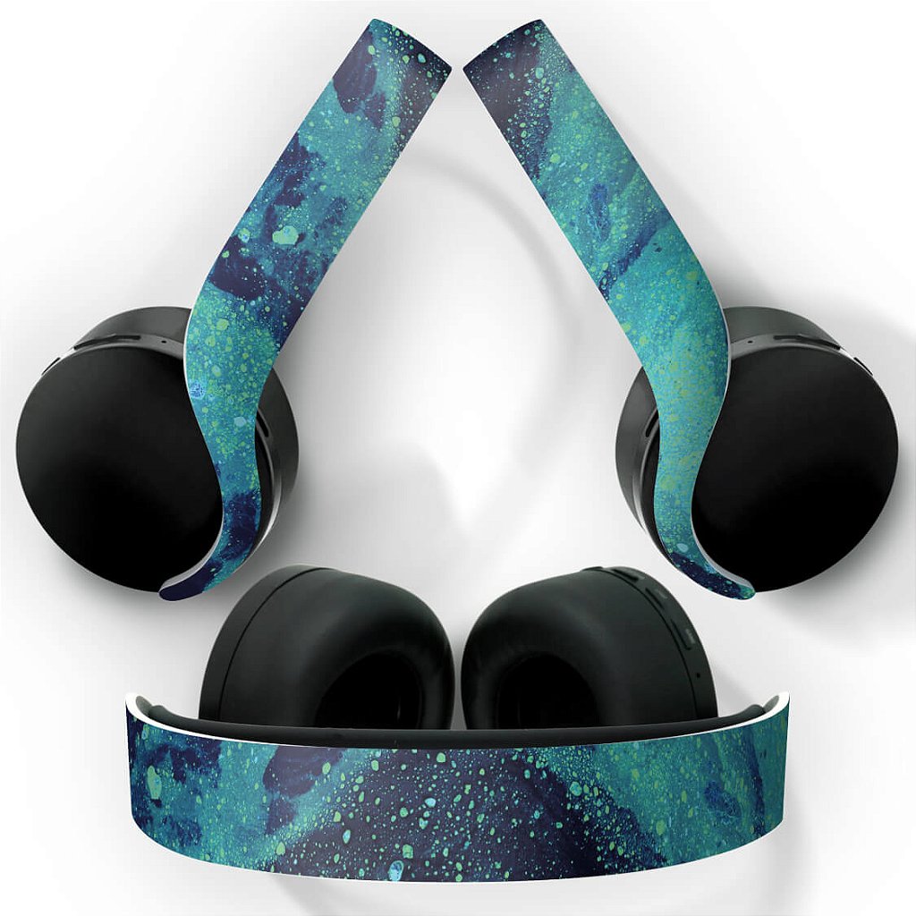 Skin Anti-Rage PS5 Headset Pulse 3D - Abstrato #105