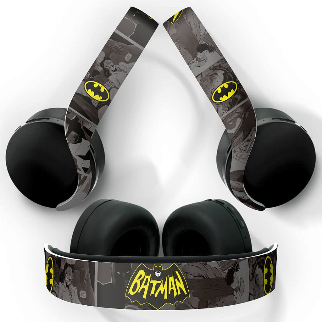 Skin Anti-Rage PS5 Headset Pulse 3D - Batman Comics