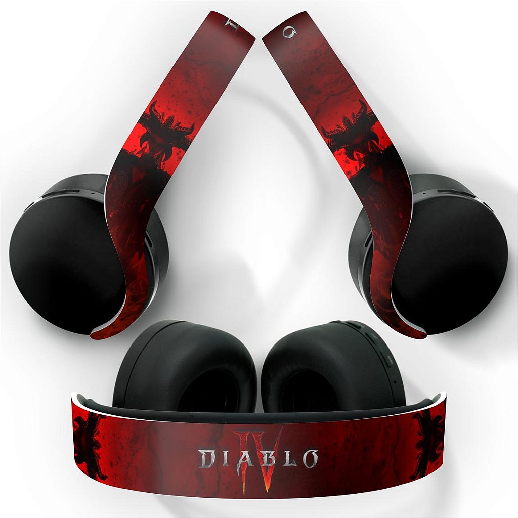 Skin Anti-Rage PS5 Headset Pulse 3D - Diablo IV 4