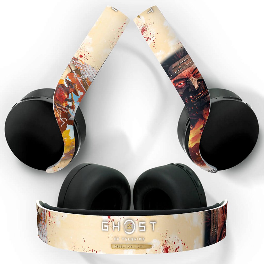 Skin Anti-Rage PS5 Headset Pulse 3D - Ghost Of Tsushima Director's Cut