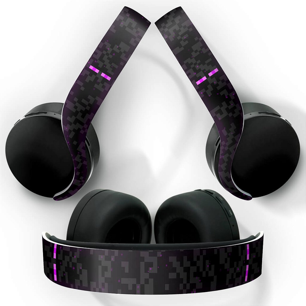 Skin Anti-Rage PS5 Headset Pulse 3D - Minecraft Enderman