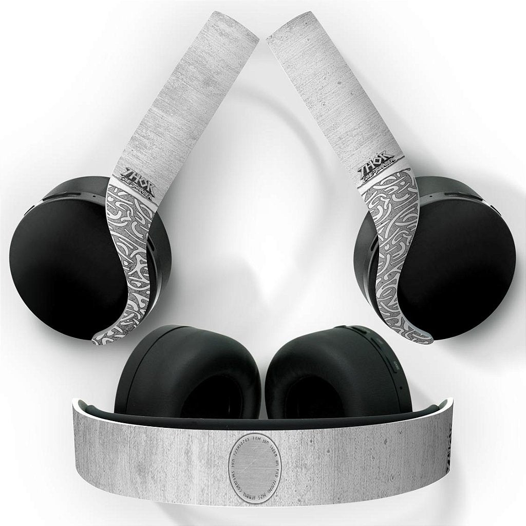 Skin Anti-Rage PS5 Headset Pulse 3D - Mjolnir Thor Amor e Trovão