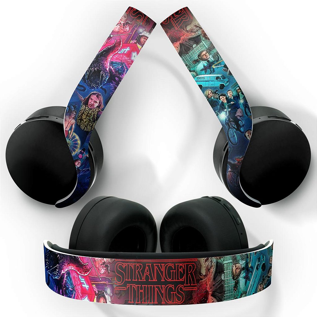 Skin Anti-Rage PS5 Headset Pulse 3D - Stranger Things