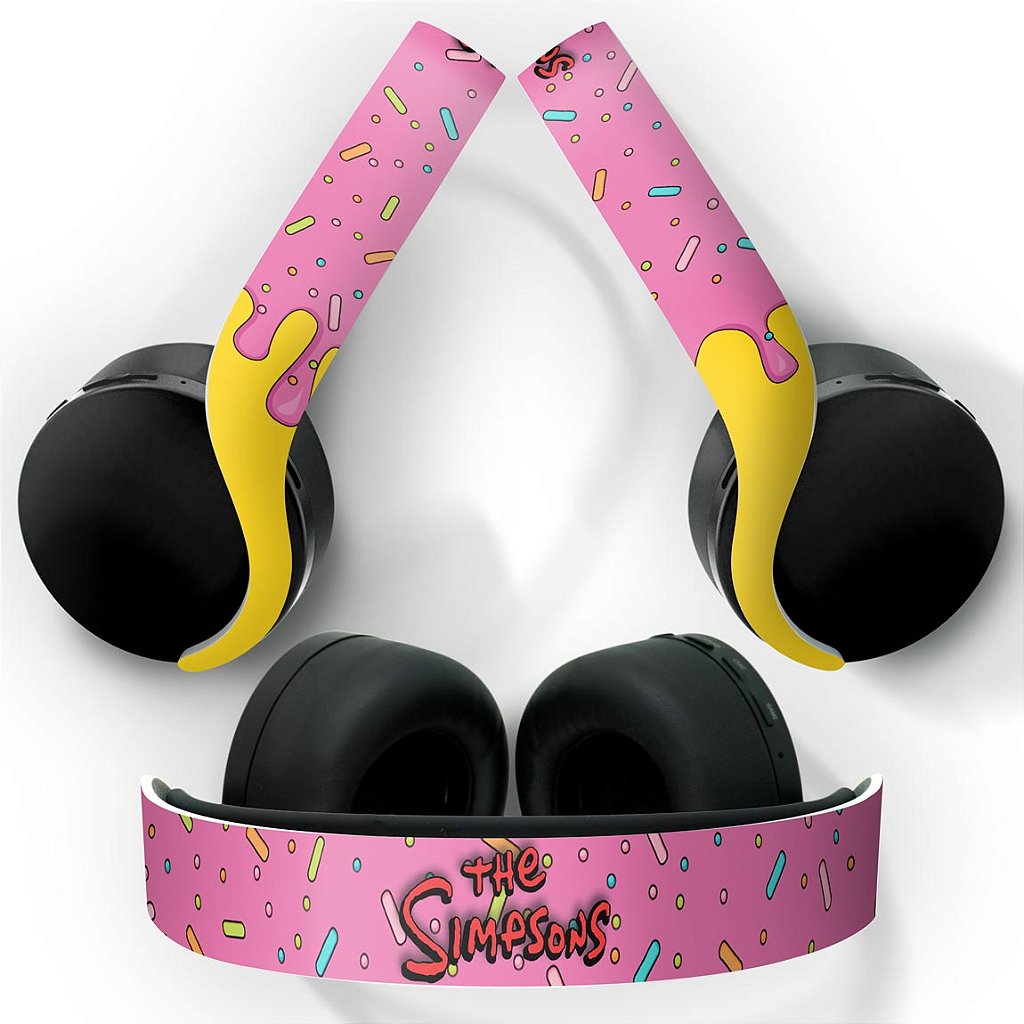 Skin Anti-Rage PS5 Headset Pulse 3D - The Simpsons