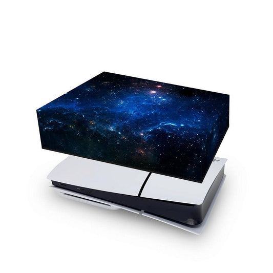 Capa Anti Poeira PS5 Slim Horizontal - Universo Cosmos