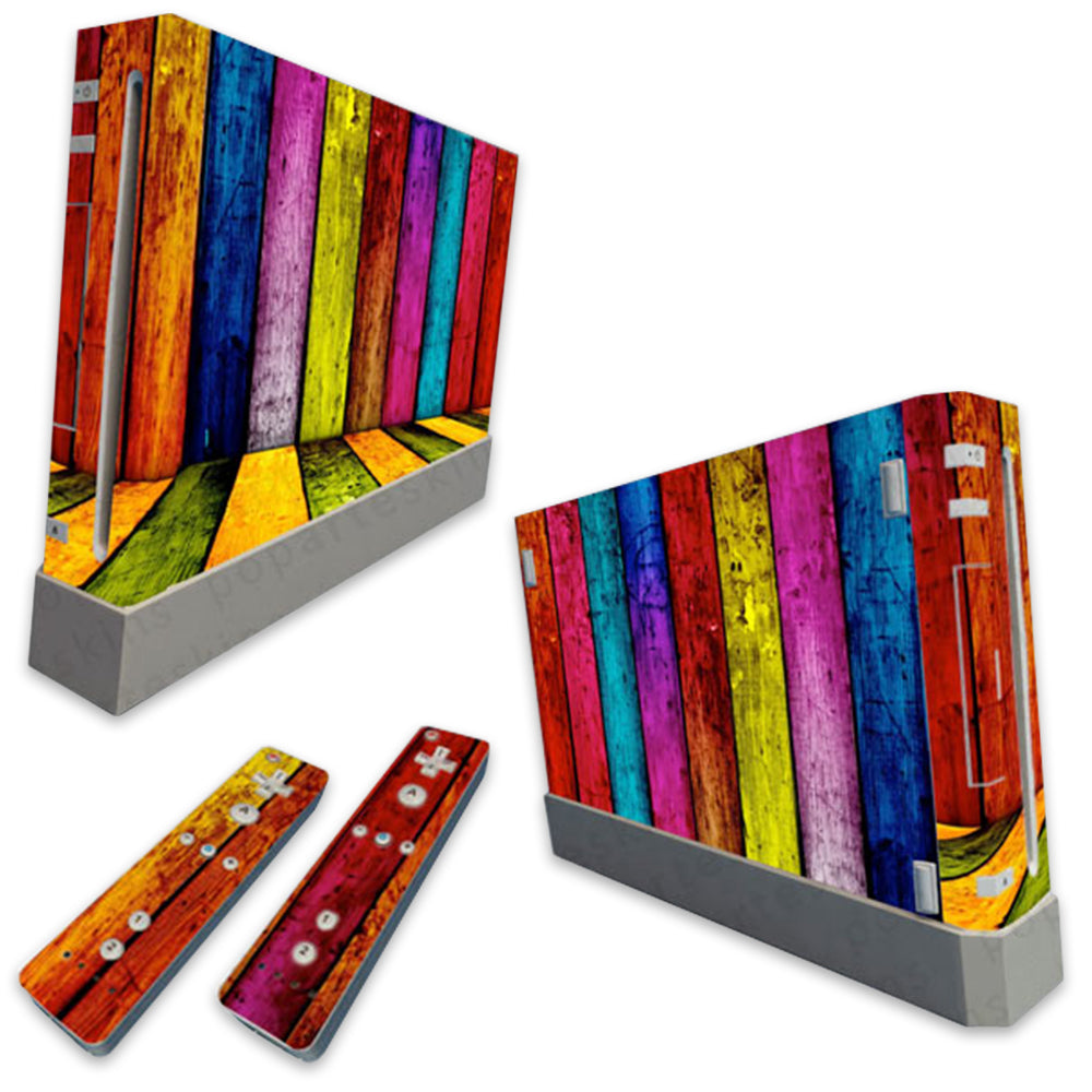 Skin Anti-Rage Nintendo Wii - Madeira Colorida