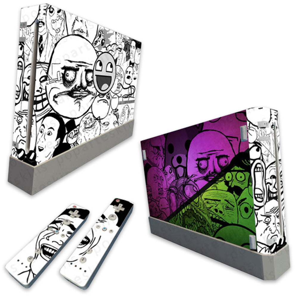 Skin Anti-Rage Nintendo Wii - Memes