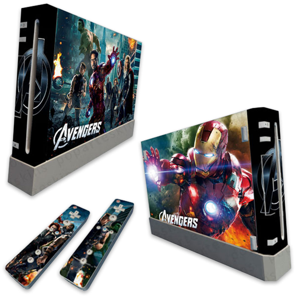 Skin Anti-Rage Nintendo Wii - The Avengers Vingadores