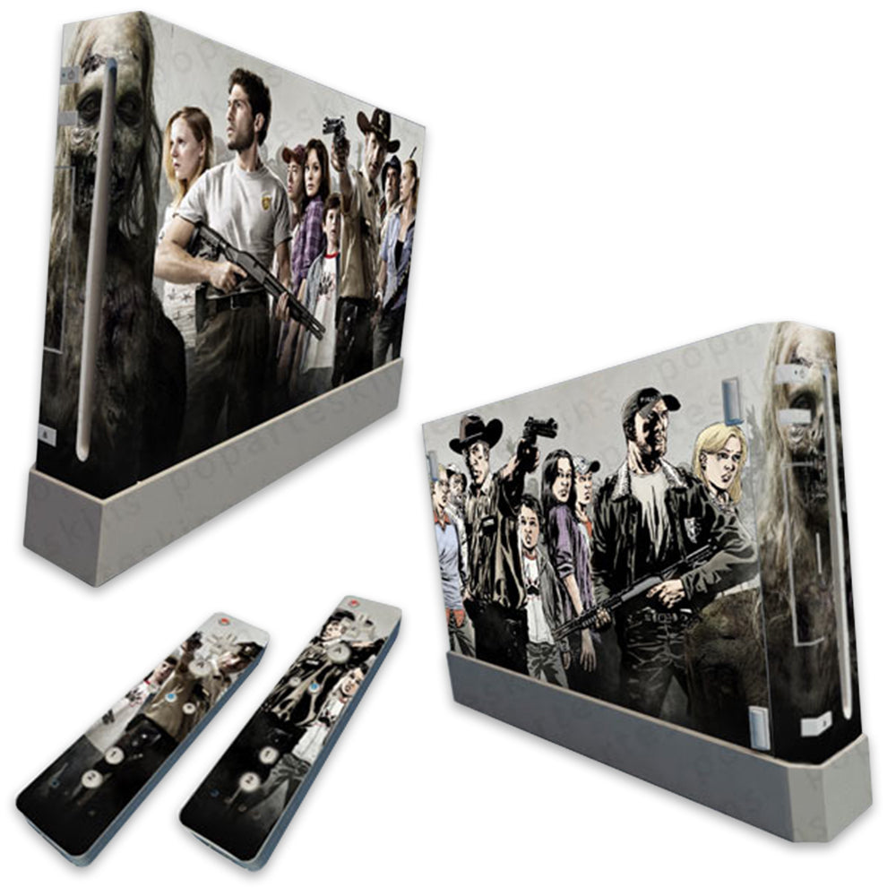 Skin Anti-Rage Nintendo Wii - The Walking Dead b