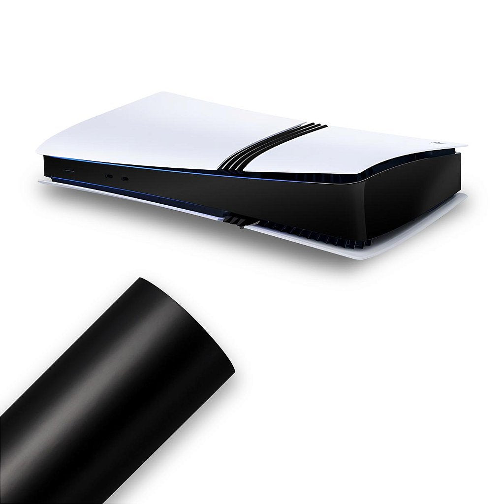 Skin PS5 Pro Central - Preto Fosco Mate