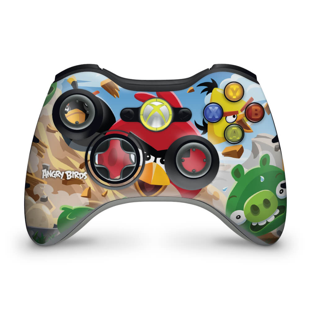 Skin Anti-Rage Xbox 360 Controle - Angry Birds