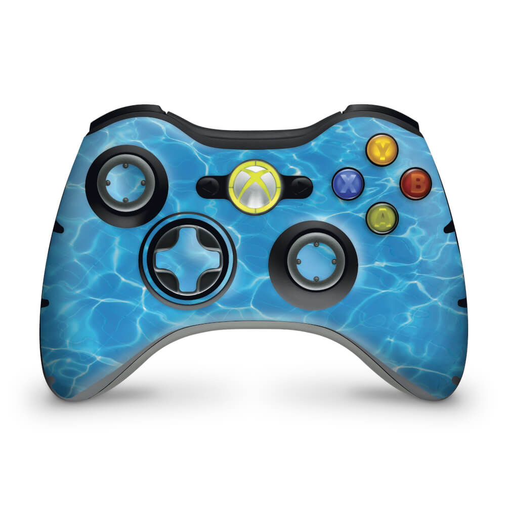 Skin Anti-Rage Xbox 360 Controle - Aquático Água