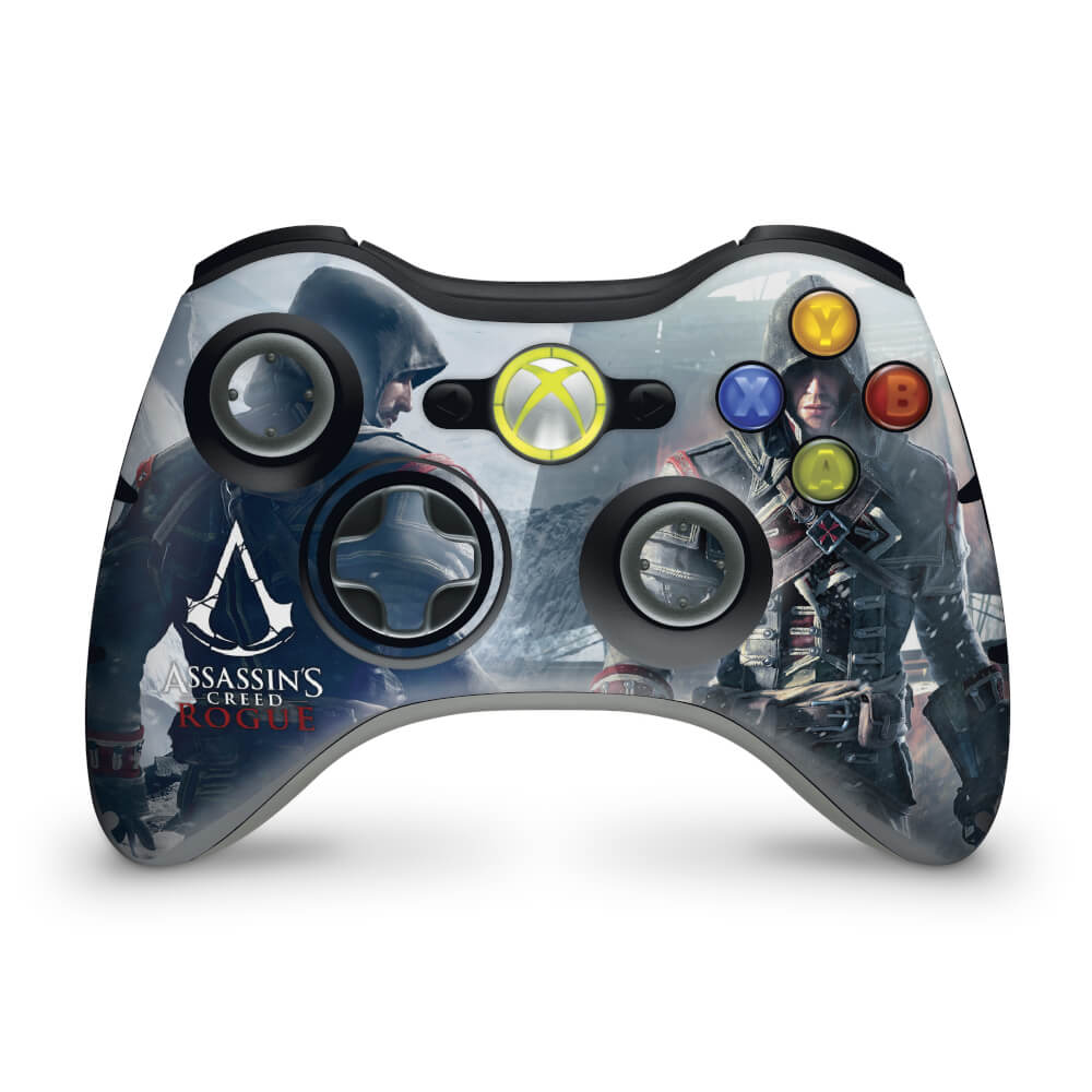 Skin Anti-Rage Xbox 360 Controle - Assassins Creed Rogue