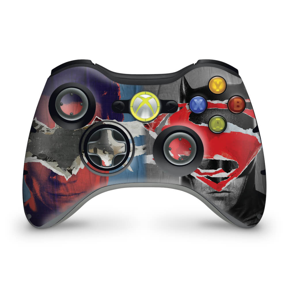 Skin Anti-Rage Xbox 360 Controle - Batman Vs Superman