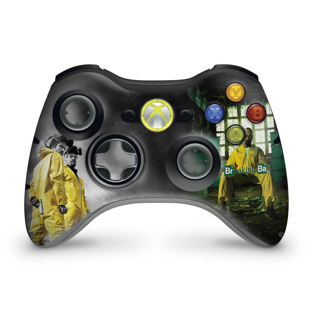 Skin Anti-Rage Xbox 360 Controle - Breaking Bad