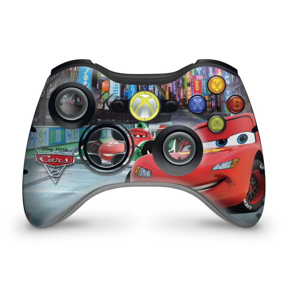 Skin Anti-Rage Xbox 360 Controle - Carros