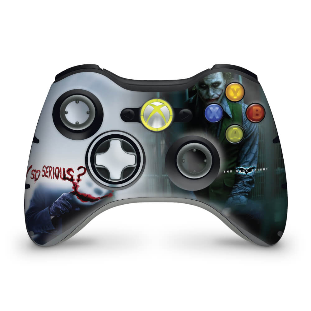 Skin Anti-Rage Xbox 360 Controle - Coringa Joker #a