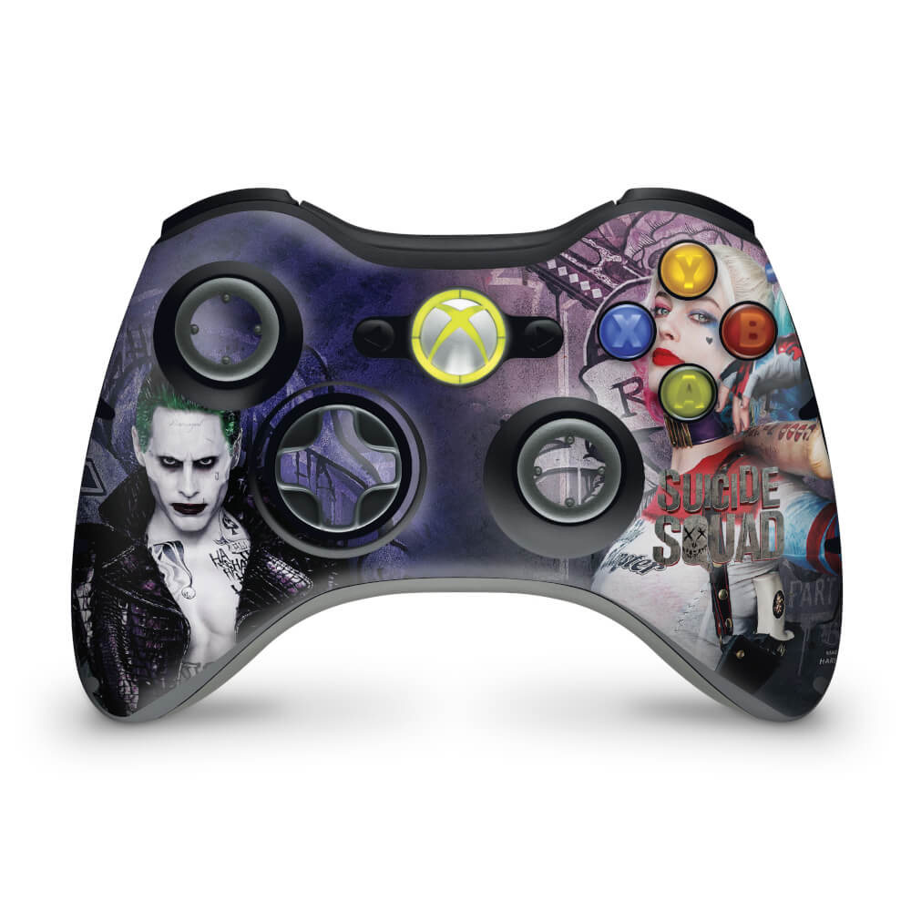 Skin Anti-Rage Xbox 360 Controle - Esquadrão Suicida #a