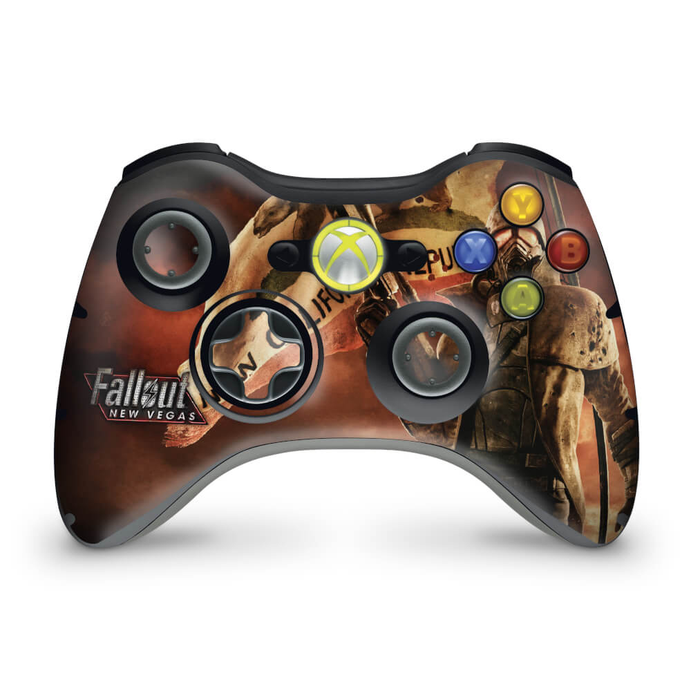 Skin Anti-Rage Xbox 360 Controle - Fallout New Vegas