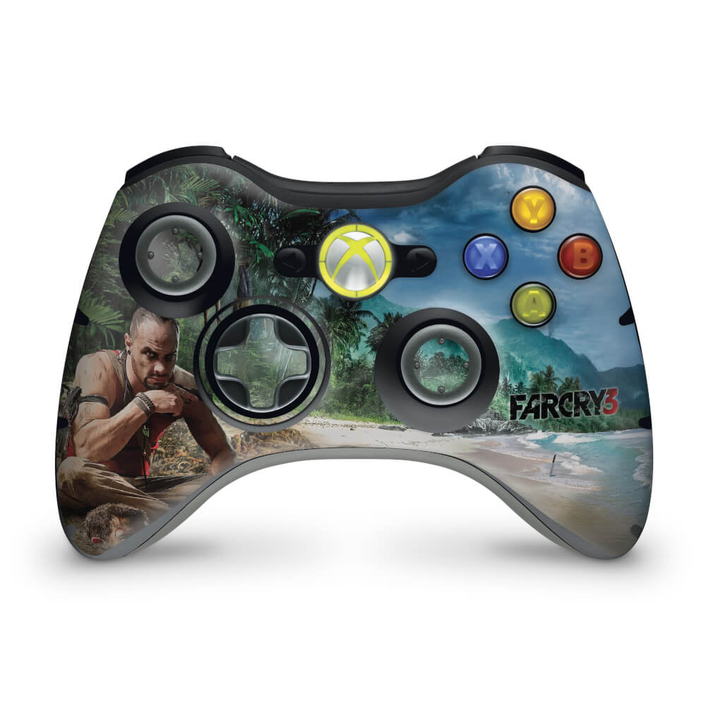 Skin Anti-Rage Xbox 360 Controle - Far Cry 3