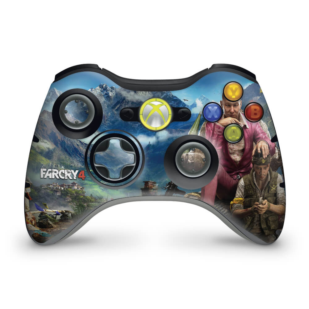 Skin Anti-Rage Xbox 360 Controle - Far Cry 4