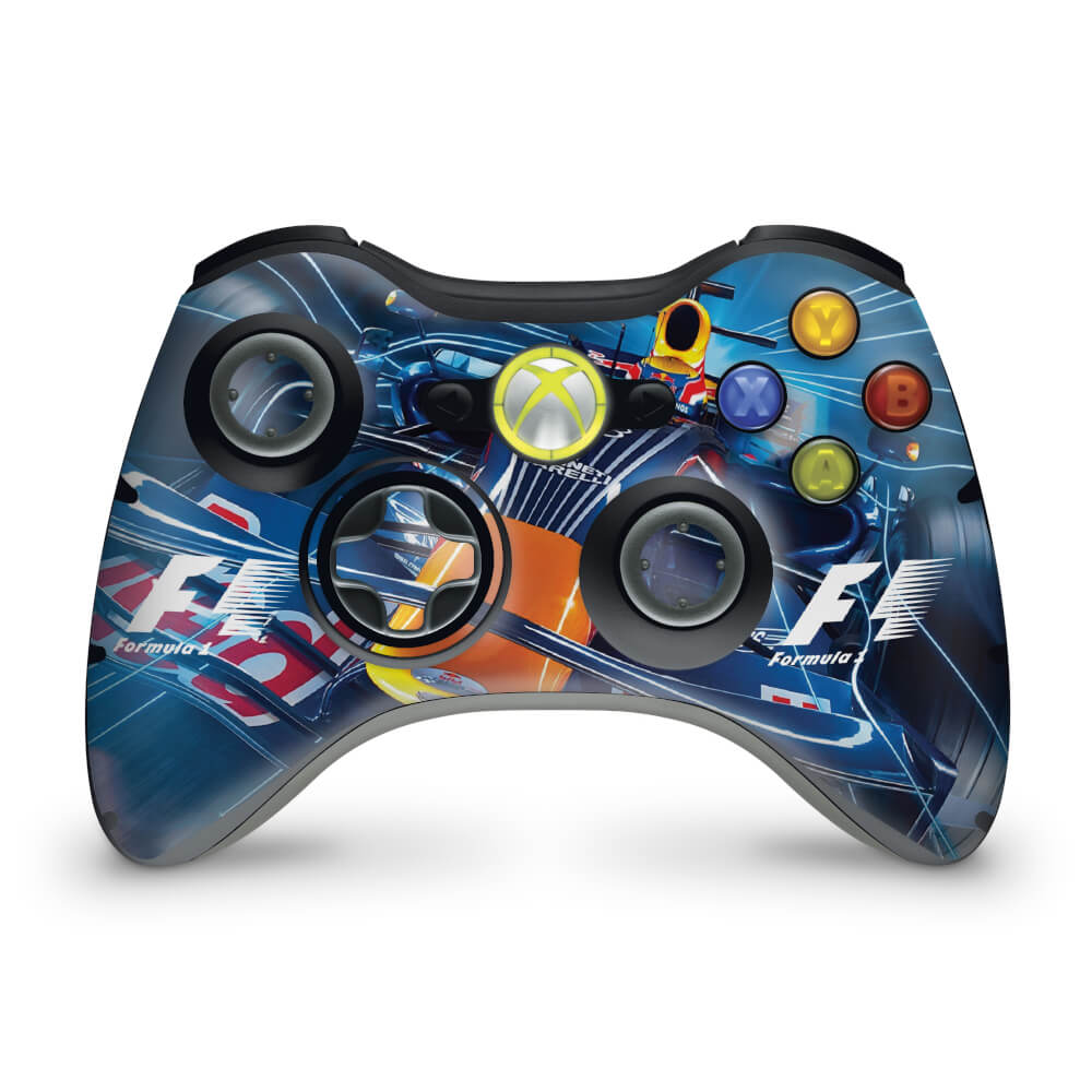 Skin Anti-Rage Xbox 360 Controle - Formula 1 #a