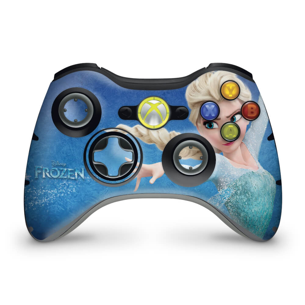 Skin Anti-Rage Xbox 360 Controle - Frozen