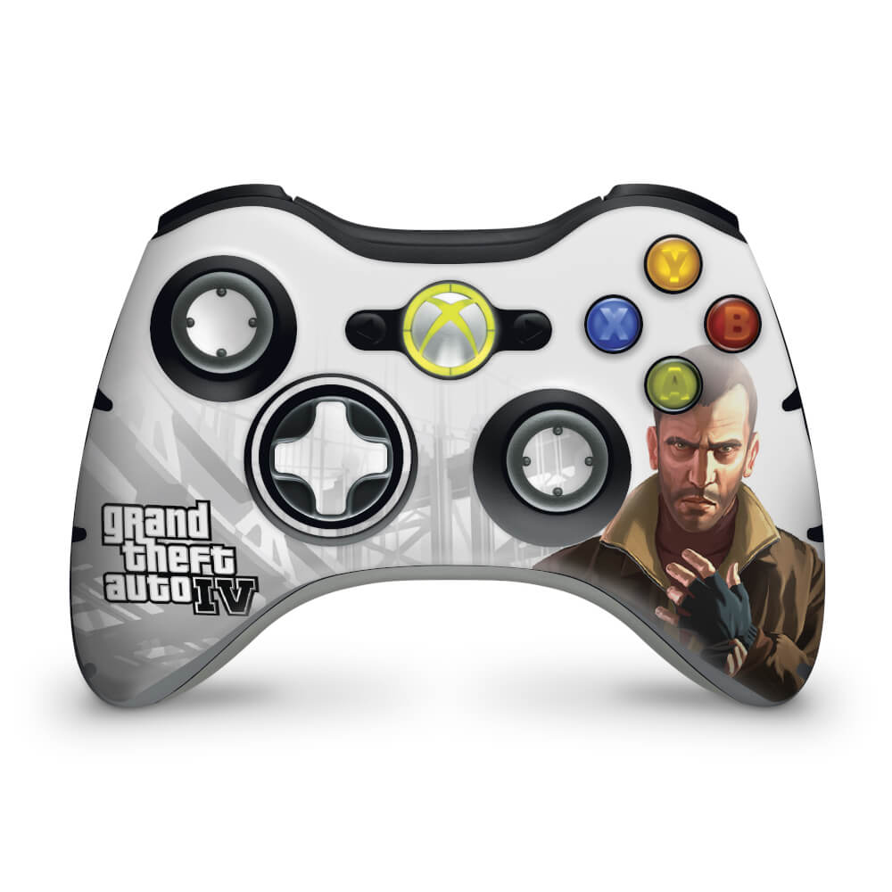 Skin Anti-Rage Xbox 360 Controle - Gta Iv