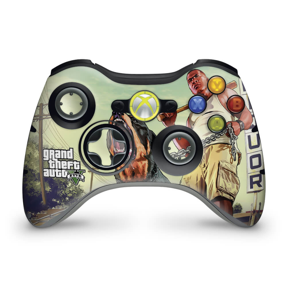 Skin Anti-Rage Xbox 360 Controle - Gta V