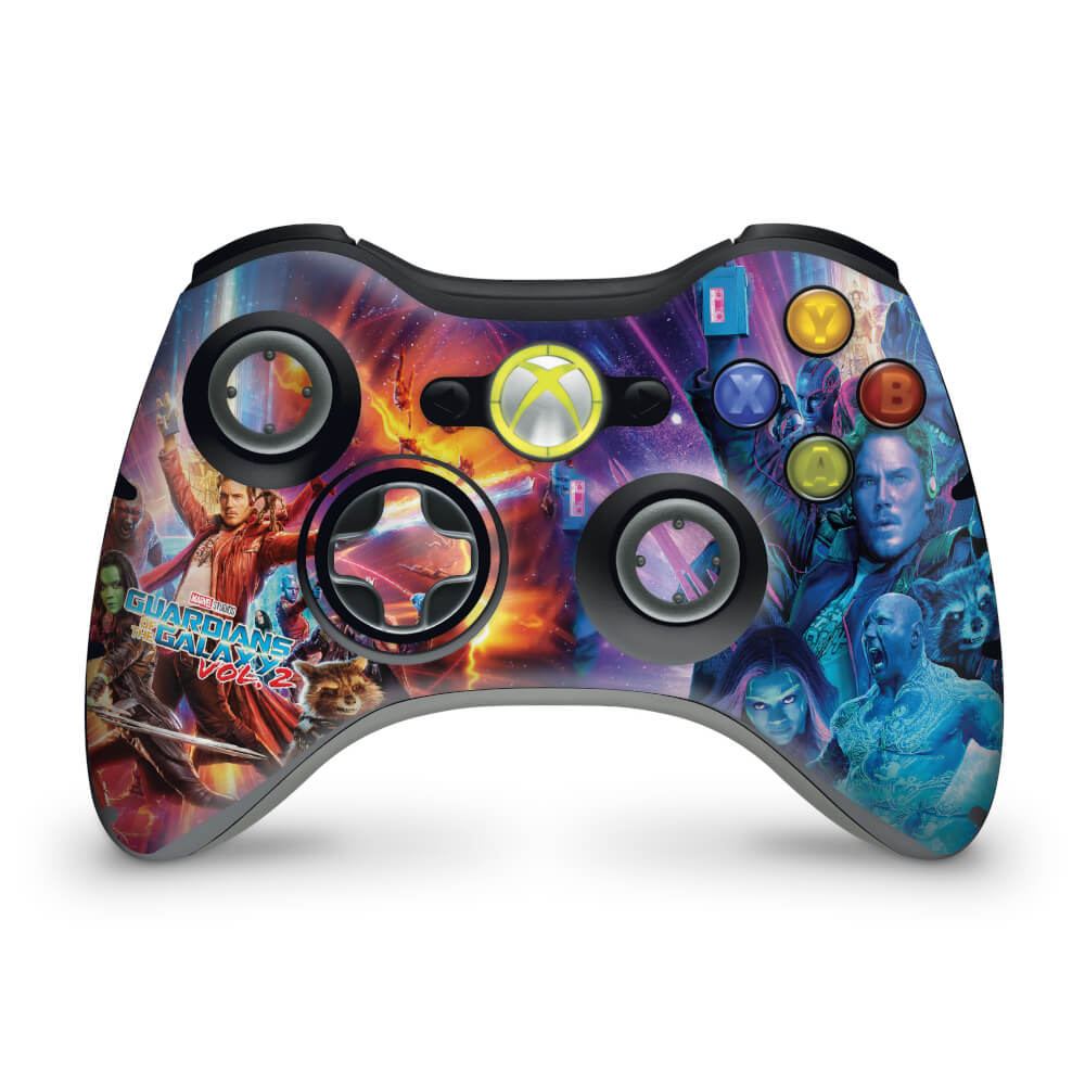 Skin Anti-Rage Xbox 360 Controle - Guardioes Da Galaxia