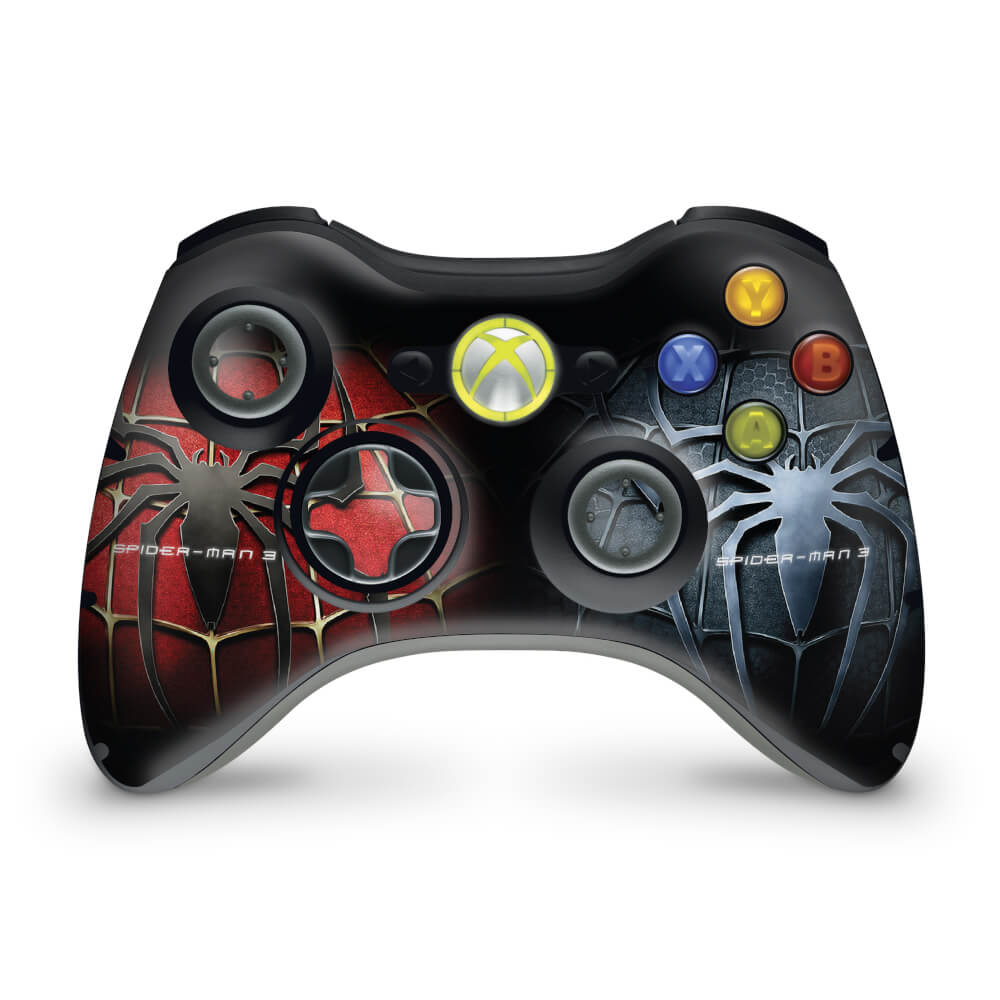 Skin Anti-Rage Xbox 360 Controle - Homem-aranha #b