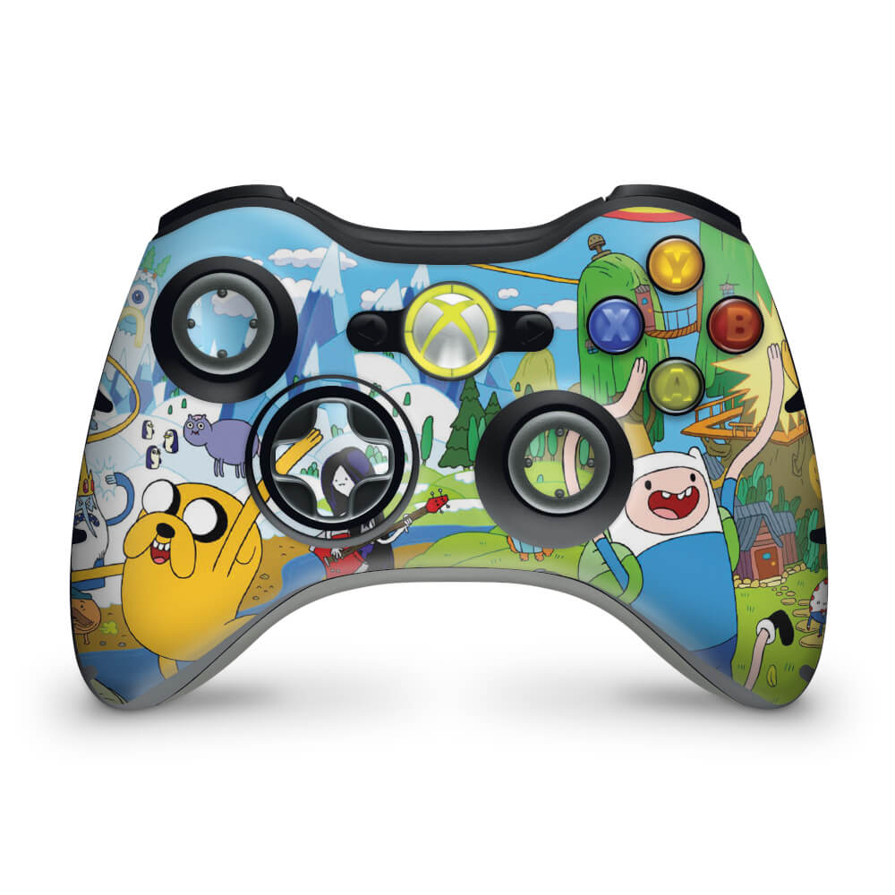 Skin Anti-Rage Xbox 360 Controle - Hora De Aventura